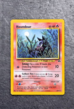Pokemon TCG - Houndour 24/75 - Neo Discovery - Rare NM/M - Image 2