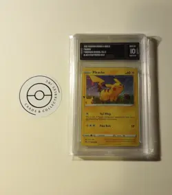 Pokemon TCG - Pikachu Pokemon Promos SWSH039 General Mills 25th Aniv. GMA 10!!! - Image 1