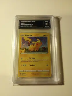 Pokemon TCG - Pikachu Pokemon Promos SWSH039 General Mills 25th Aniv. GMA 10!!! - Image 2