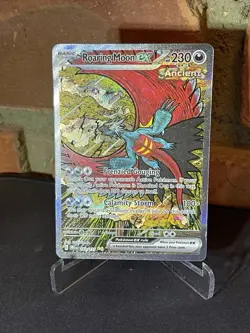 Roaring Moon EX 162/131 Pokemon Prismatic Evolutions Special Illustration Rare - Image 3