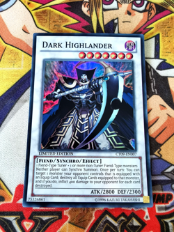 Dark Highlander ct09-en007 Ltd Ed (NM) Super Rare Yu-Gi-Oh! - Image 1