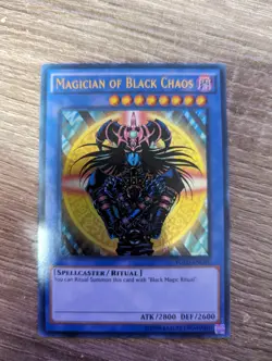 YuGiOh! Magician Of Black Chaos Ultra Rare 2015 YGLD-ENC01 - Image 1