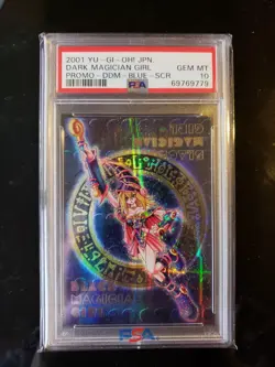 Psa 10 Yu-Gi-Oh! Dark Magician GIrl DDM Promo Full Set Of 3 Secret Rare - Image 3