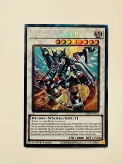 Yu-Gi-Oh! • Borreload Savage Dragon • RA01-EN033 • Prismatic Collector’s R (1Ed) - Image 1