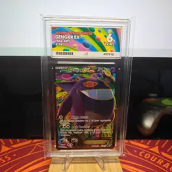 Gengar EX 114/119 XY Phantom Forces Full Art Holo Pokemon Card Ace 6 EX-MT Rare - Image 1