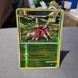 Ariados Pokemon TCG Heartgold Soulsilver Reverse Holo Rare Card #15/123 - Image 1