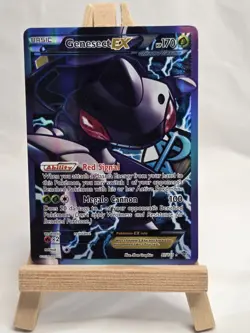 Pokemon TCG Genesect EX Team Plasma 97 Full Art Holo Card 97 /101 Plasma Blast - Image 1