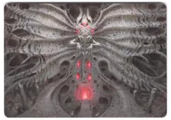 Valgavoth, Terror Eater Art Card #10 Art Series: Duskmourn: House of Horror NM - Image 1