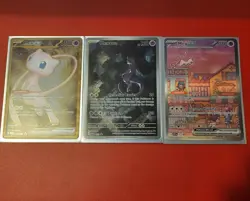 Sealed Pokemon 151 Ultra-Premium Collection 3-Card Promo Set Holo NM - Image 1