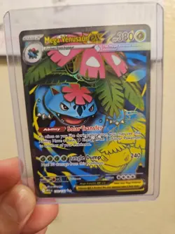 Mega Venusaur EX 155/132 Mega Evolution ENGLISH Pokemon TCG Card - Image 2