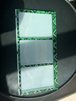 Pokemon Paldean Fates 3 Card Magnetic Display Case (Green) - Image 2