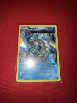 Pokemon Gyarados TCG Holo Rare Card 21/98 XY Ancient Origins LP++ - Image 1