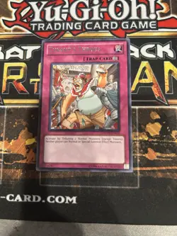 Yu-Gi-Oh! Tyrant’s Throes Trap Card X1 NM Rare - Image 1