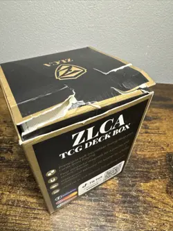 ZLCA TCG Deck 100 Card Box For Card Games Or Collection Storage White - Image 5