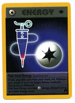 Pokemon Card: Full Energy 81/82 1st Edition Team Rocket Set Rare! NM - Image 1