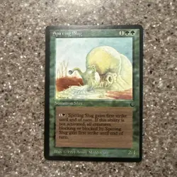 Spitting Slug - The Dark - MTG Magic - Uncommon - Green Sorcery - Image 1