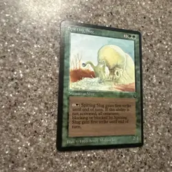 Spitting Slug - The Dark - MTG Magic - Uncommon - Green Sorcery - Image 2