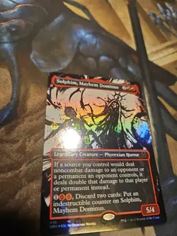Solphim, Mayhem Dominus (Showcase) (Step-and-Compleat Foil) -Foil Near Mint MTG - Image 5