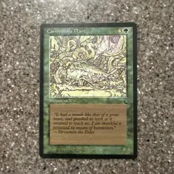 MTG (The Dark 1994) Carnivorous Plant Never Played Check Pics - Image 1