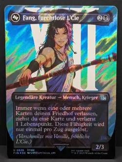 Fang, Fearless l'Cie Final Fantasy 13 FFXIII MTG Magic the Gathering GERMAN NM - Image 1