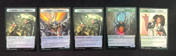 MTG Marvel's Spider-Man Token Lot - 1 of Each Double-Sided Foil - Image 2