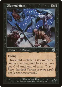 MTG Torment --- GLOOMDRIFTER --- Uncommon! NM! Magic the Gathering! - Image 3
