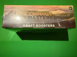 Brand New Factory Sealed Dominaria Remastered Draft Booster Box MTG - Image 2