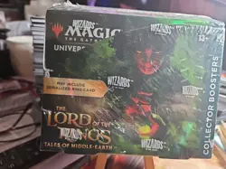 MTG Lord of the Rings: Tales of Middle-earth Collector Booster Box Sealed!! - Image 1