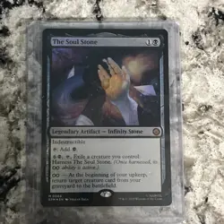 MTG Marvel's Spider-Man. The Soul Stone FOIL. #66 MINT, Unplayed. - Image 3