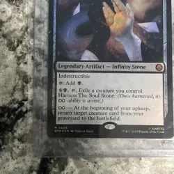 MTG Marvel's Spider-Man. The Soul Stone FOIL. #66 MINT, Unplayed. - Image 4