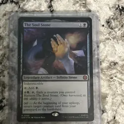 MTG Marvel's Spider-Man. The Soul Stone FOIL. #66 MINT, Unplayed. - Image 5
