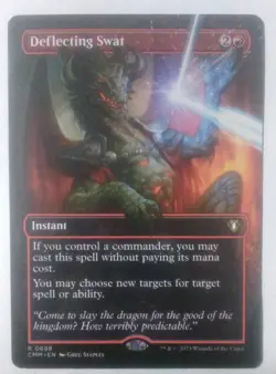 MTG CMM Borderless deflecting swat - Image 1