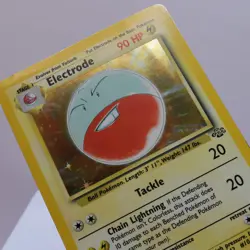Pokemon TCG - Electrode 2/64 Jungle Holo Rare WOTC 1999 - MP Crease - Image 1