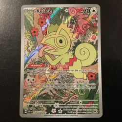 Pokemon TCG Kecleon - Surging Sparks 213/191 Illustration Rare Full Art Holo NM - Image 1