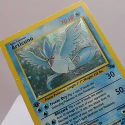 Pokemon TCG - Articuno 2/62 Fossil Holo Rare 1st Edition WOTC 1999 - HP - Image 1
