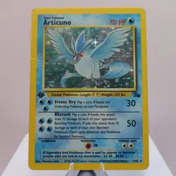 Pokemon TCG - Articuno 2/62 Fossil Holo Rare 1st Edition WOTC 1999 - HP - Image 2