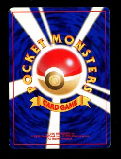 Pokemon TCG Japanese Team Rocket Grimer Banned Art Old Back LP - Image 2