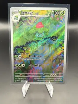 Ivysaur - 2023 Pokemon SV Mew EN 167/165 Illustration Rare - Image 1