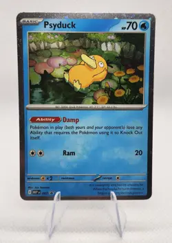 Psyduck 007 Black Star Promo Mega Evolution Pokemon TCG - Image 1