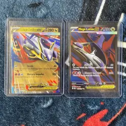 Mega Latias ex 163/132 Ultra Rare Full Art Pokemon Mega Evolution Pack Fresh 100 - Image 1