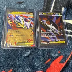 Mega Latias ex 163/132 Ultra Rare Full Art Pokemon Mega Evolution Pack Fresh 100 - Image 3