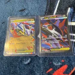 Mega Latias ex 163/132 Ultra Rare Full Art Pokemon Mega Evolution Pack Fresh 100 - Image 4