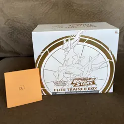 Pokemon TCG Sword & Shield Brilliant Stars Elite Trainer Box ETB - New Sealed - Image 1