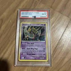 Pokemon 2009 Platinum Giratina Holo PSA 8 - Image 1
