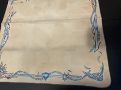 The Lightbringer's Altar Pvramid X CORE TCG 2 Player Playmat Yugioh USED - Image 4