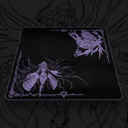 The Dark Construct | Ultraglide Jet Black x Starlight Pvramid 2P Playmat Yugioh - Image 1