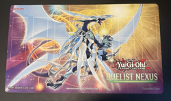 YuGiOh TCG Playmat Duelist Nexus Prerelease Konami Promo Card Game Mat - USED - Image 1