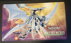 YuGiOh TCG Playmat Duelist Nexus Prerelease Konami Promo Card Game Mat - USED - Image 2