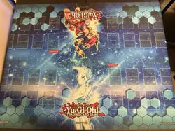 Yugioh 2011 Blue Zexal OTS Official Four 4 Player Playmat 6 Feet Table 60x27 - Image 2