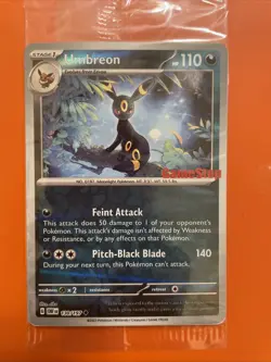 Pokemon Umbreon - 130/197 - Obsidian Flames Gamestop Stamped Sealed Promo Card - Image 2